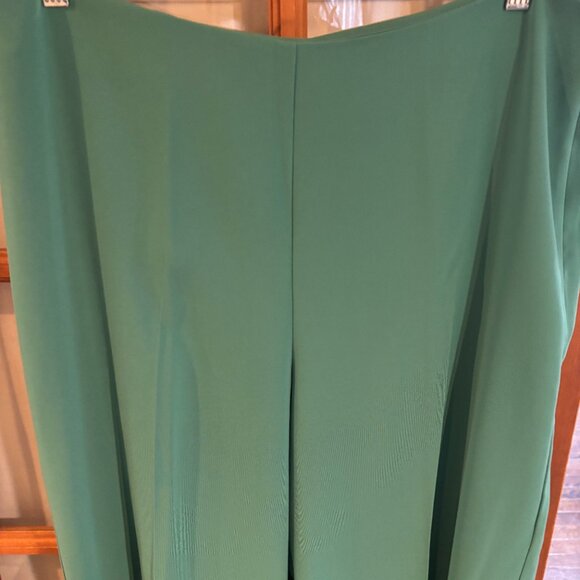 Mango Women Green wide leg trousers SZ: 14 - Picture 5 of 14